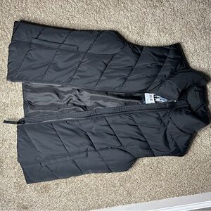 Cole Haan Black Quilted Puffer Vest